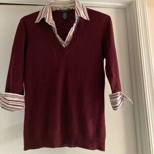 NY & Company Preppy Sweater.